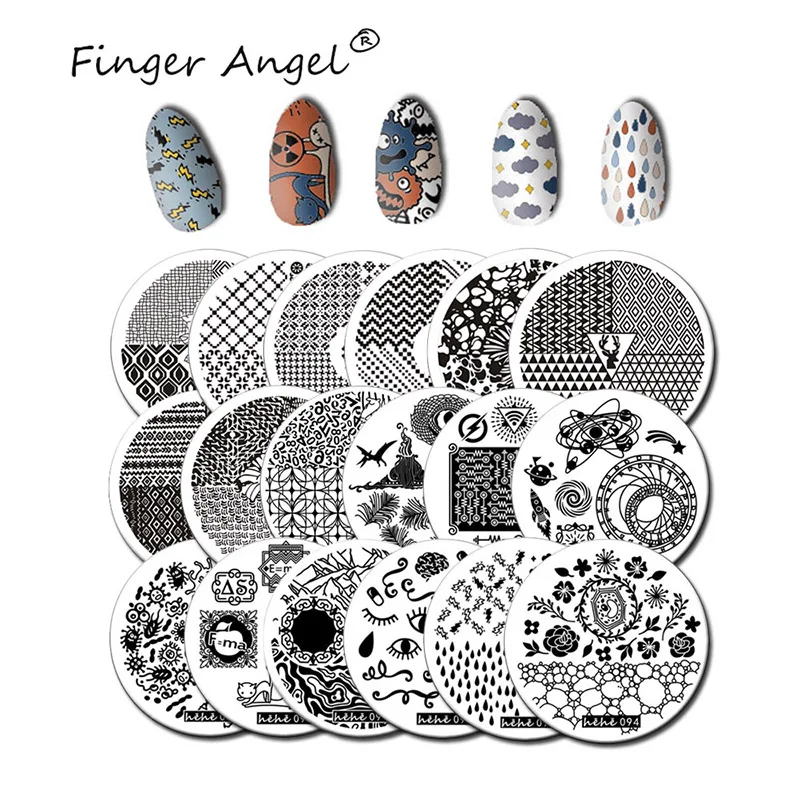 Finger Angel 1 шт. фотографическая пластина милая фотография искусственная кожа