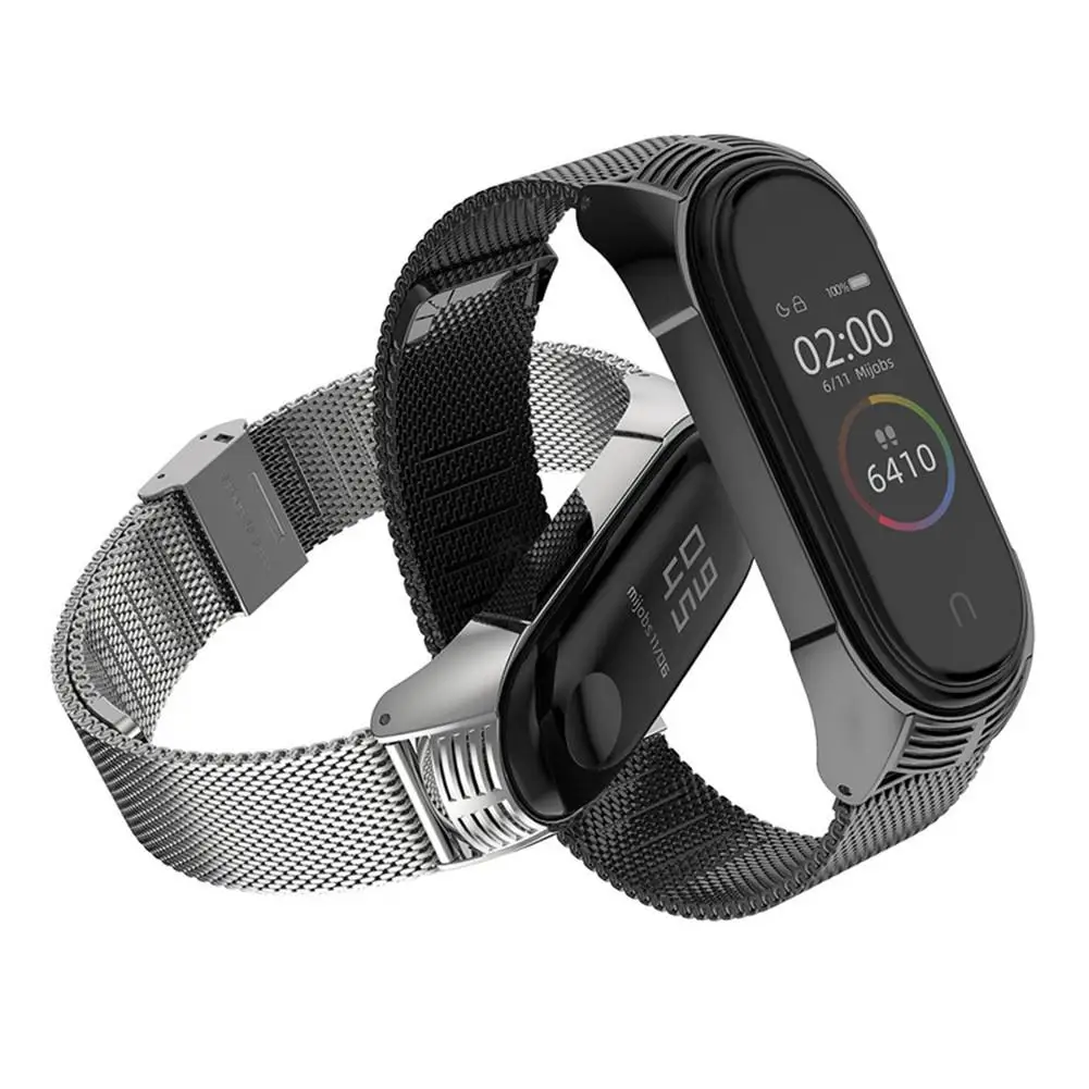 Для mi Band 4 металлический ремешок для Xiao 3 World NFC lan браслет на запястье часов Высокое
