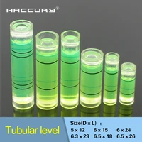 haccury acrylic bubble level water level vials meter mini spirit level measurement instrument