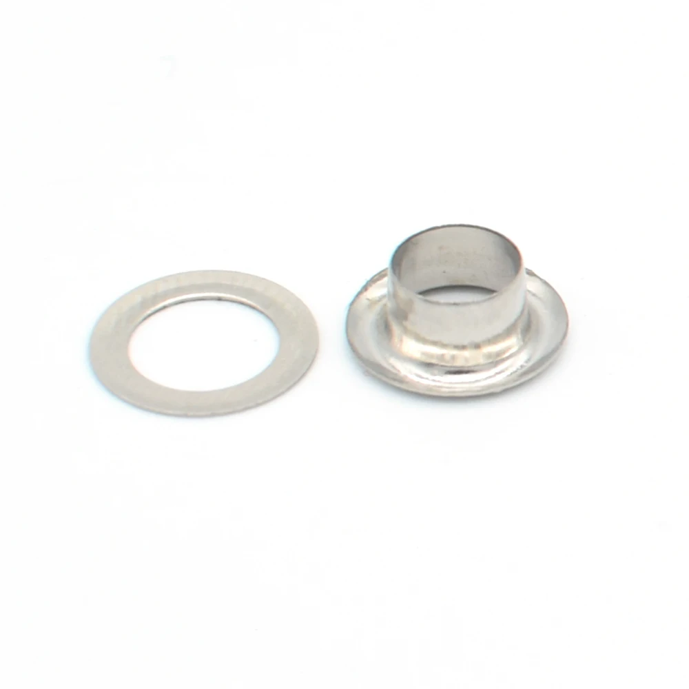 Juego de 5000 ojales de 3,5mm-6mm de plata/Negro/bronce/dorado con arandela, accesorios para cintur&oacute;n de ropa de costura artesanal a granel, DIY-3