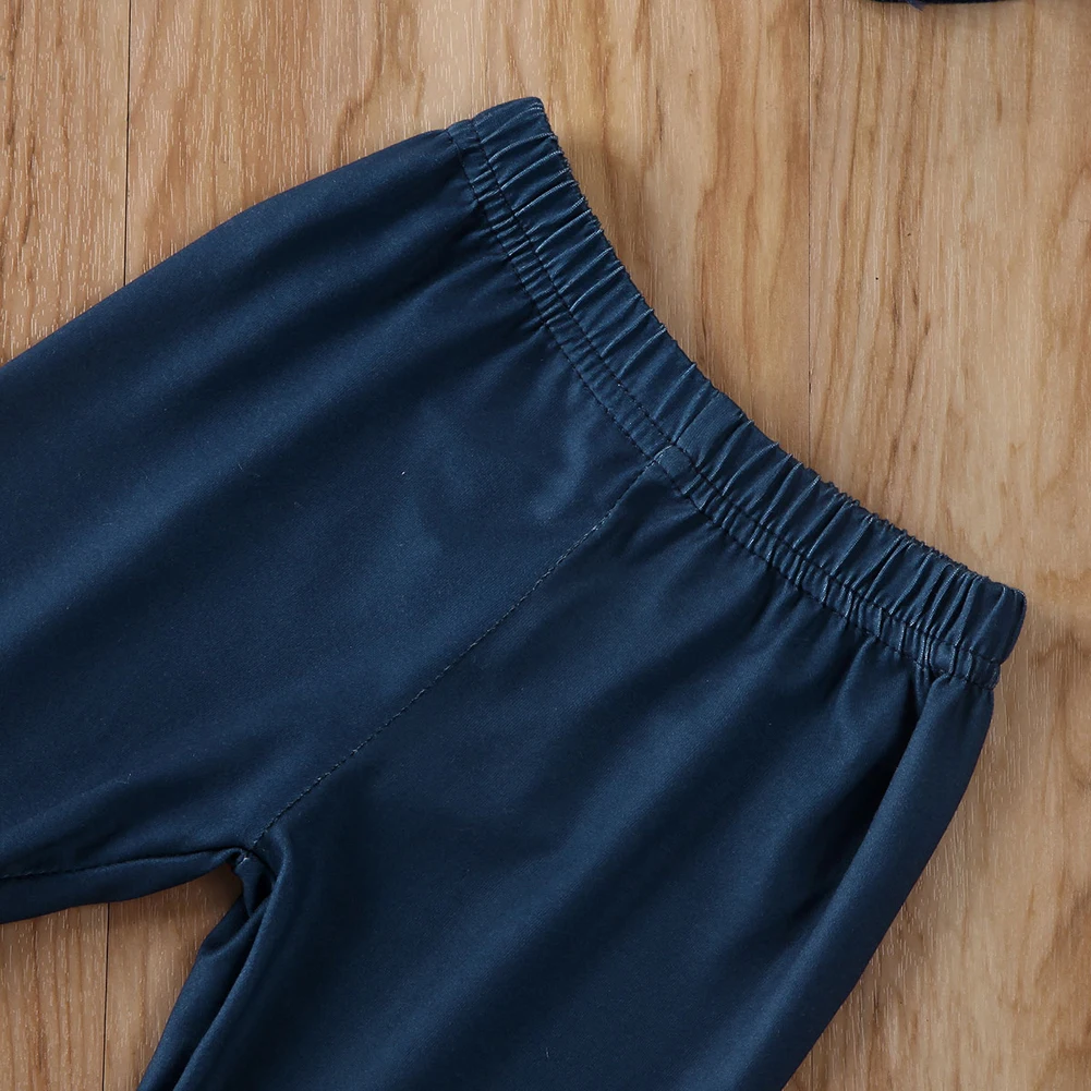 Модная детская одежда для маленьких девочек наряды с подсолнухами 3 шт. кроп-топы