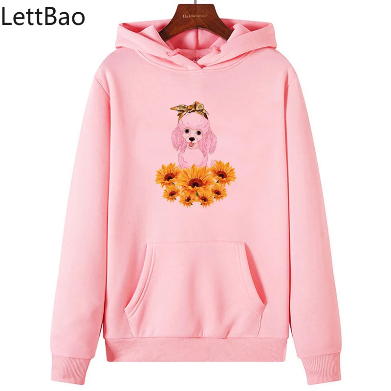 

Sunflower Dog Vintage Vintage Funny Letter Printed Shirt Vintage Men And WomenSweaHoodies
