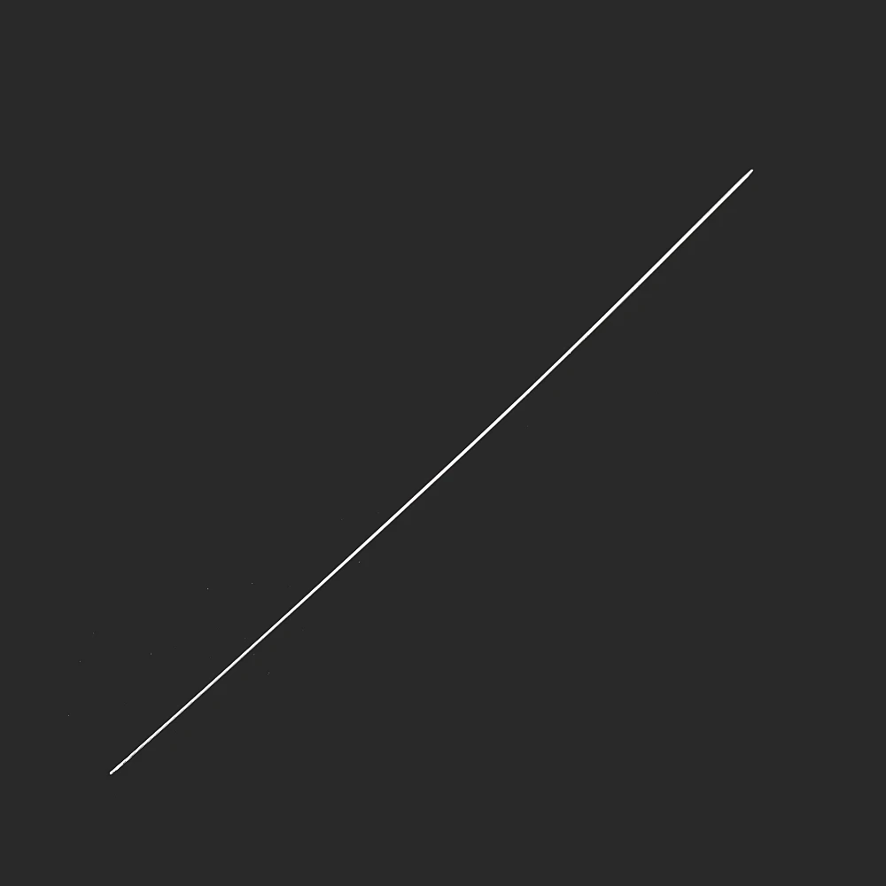 12 см, 10 шт./лот, серебряные иглы для бисероплетения, нить, шнур, ювелирный инструмент ручной работы, сделай сам, браслет, ожерелье, изготовление ювелирных изделий