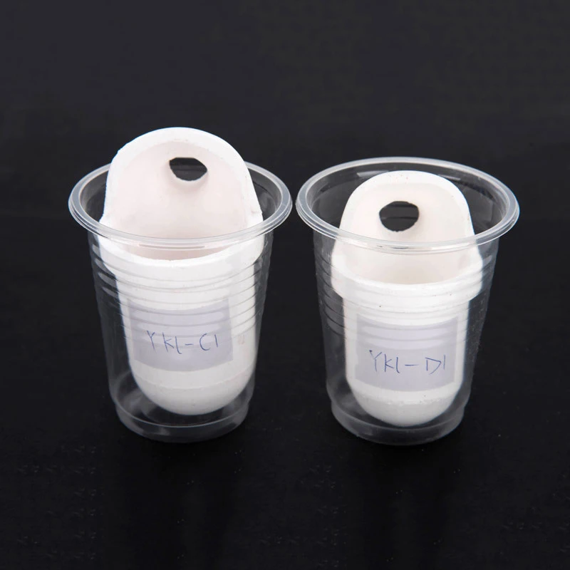 2 шт. стоматологический лабораторный литейный кварцевый тигель с капюшоном