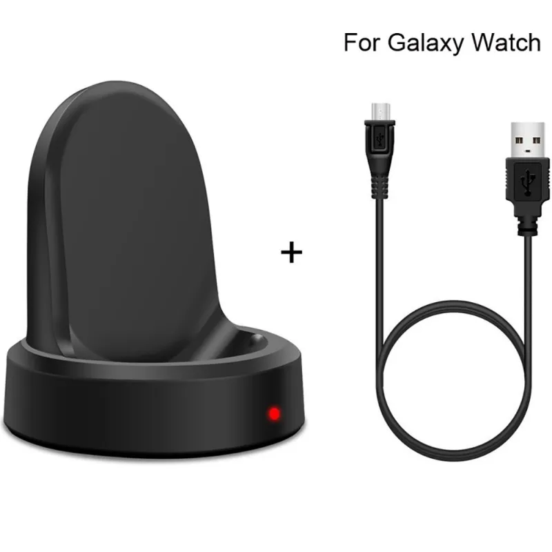 Умные часы беспроводное зарядное устройство для samsung Galaxy Watch 42 46 мм Зарядная база
