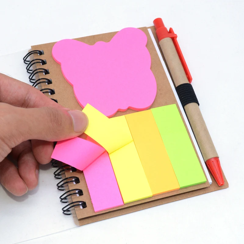 Спиральный блокнот наклейки для дневника Journal Cuadernos Y Libretas Defter с ручкой Note Book notebook s planifador Semanal Notepad