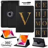 360 degrees rotating pu leather smart cover for ipad 5th 6th 7th 8th ipad 2 3 4 mini 45 smart tablet case with wake up