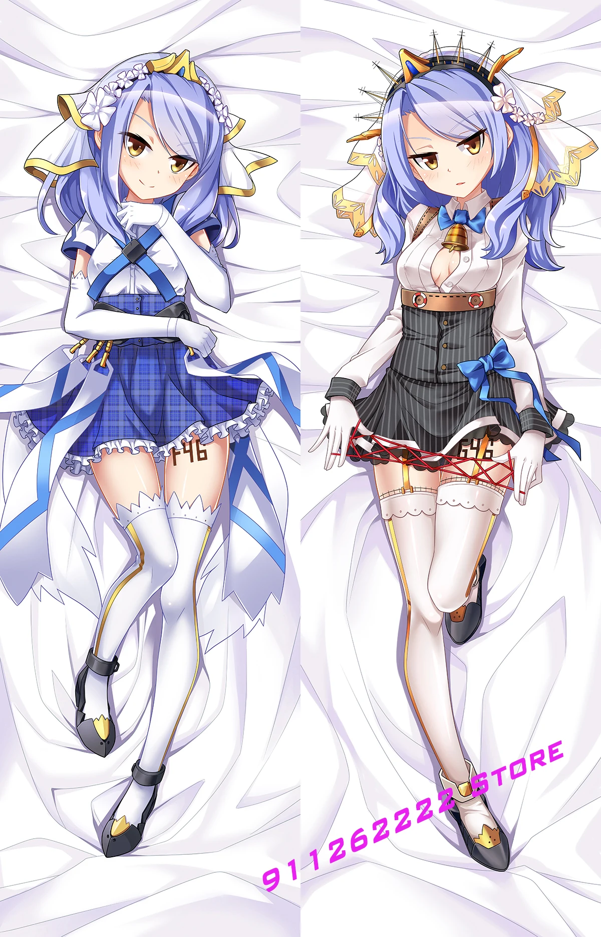 

Наволочка Dakimakura с аниме Juno (warship Girls R), обнимающая подушка для тела, наволочка, подарок, большой размер