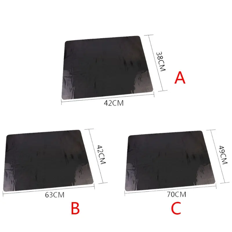 

2Pcs Car Sun Protection UV Sticker for Side Rear Window Car Accessories