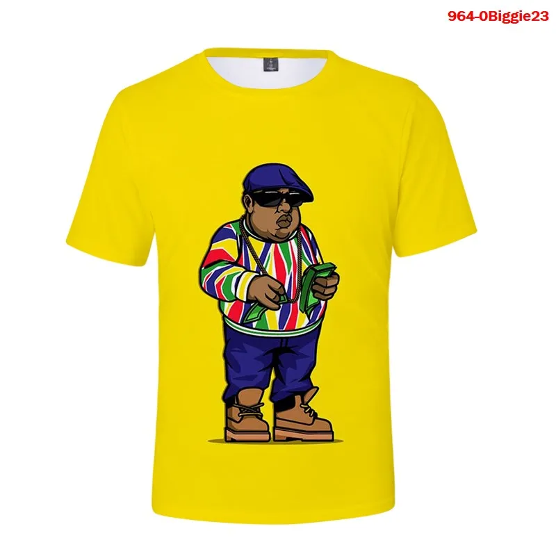 

Fashion 3d T Shirt Biggie Smalls Print Men Tshirts Summer New Sweatshirts Casual Short Sleeve Women Couple Biggie Smalls T-shirt