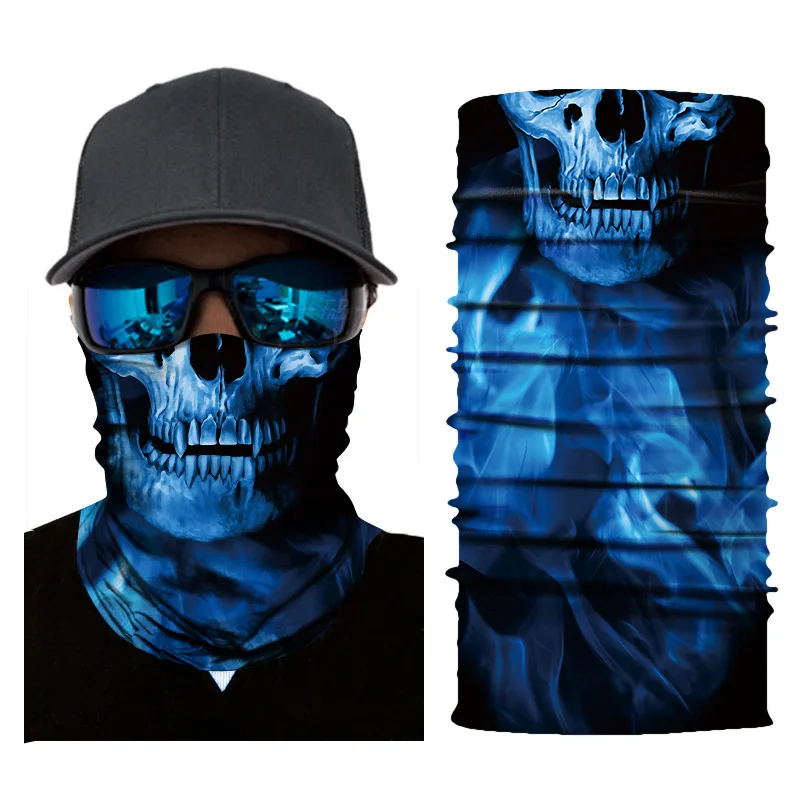 Бандана Venom для рыбалки Спортивная бесшовная Балаклава 3D головной убор банданы с