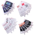 10 шт. контейнер для напитков для косплея на Хэллоуин, сумка для вампира, сумка для крови, реквизит, зомби, сумки для напитков, класс еды, ПВХ, бутылка для воды