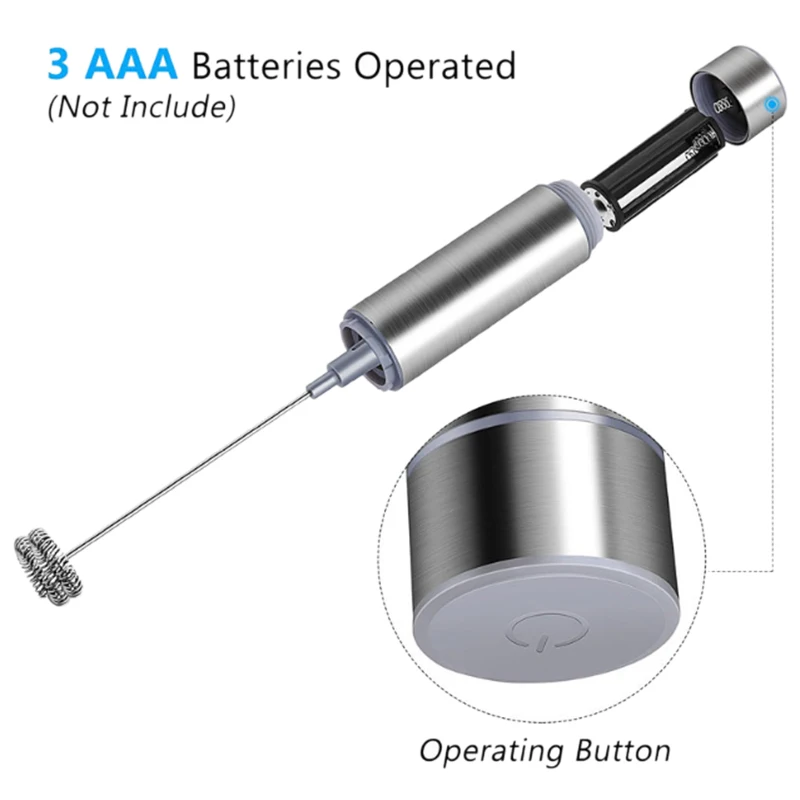 Горячая Распродажа Капучинатор для молока ручной Электрический дорожный кофе.