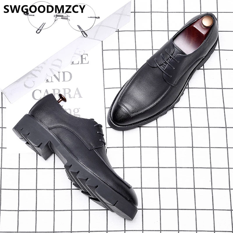 

Oxford Shoes For Men Leather Shoes Men Formal Coiffeur Italian Brand Corporate Shoes For Men Luxury Designer Chaussure Homme