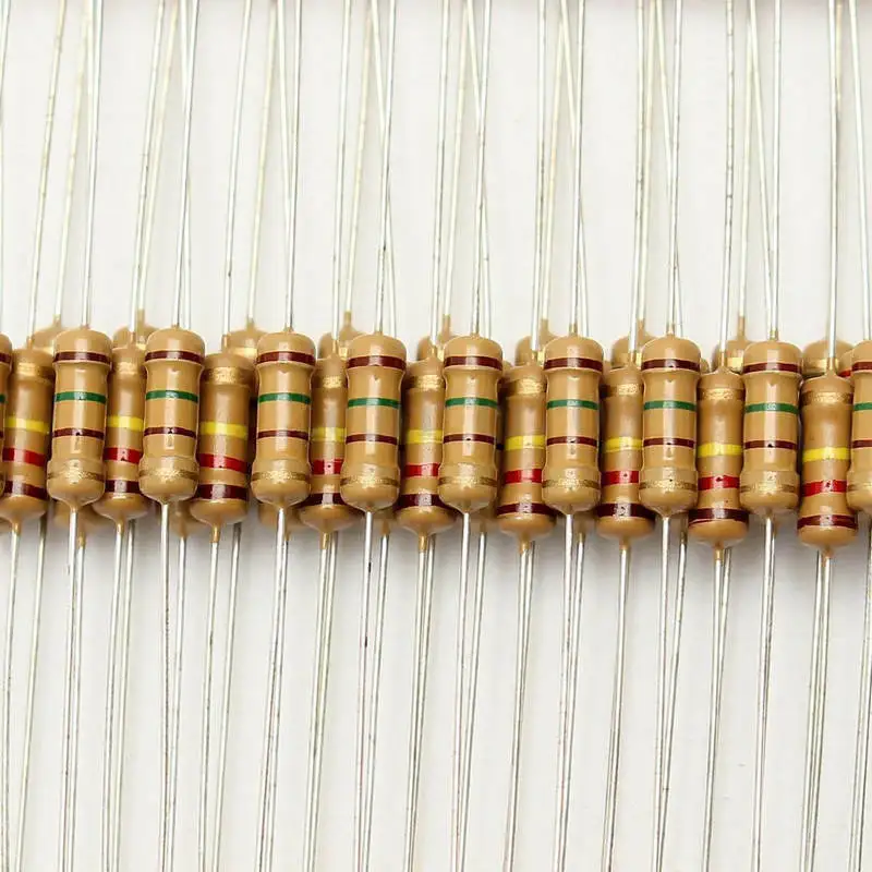 

300pcs/bag Resistor 1/2W Carbon Film Resistor Capacitor Classification Kit