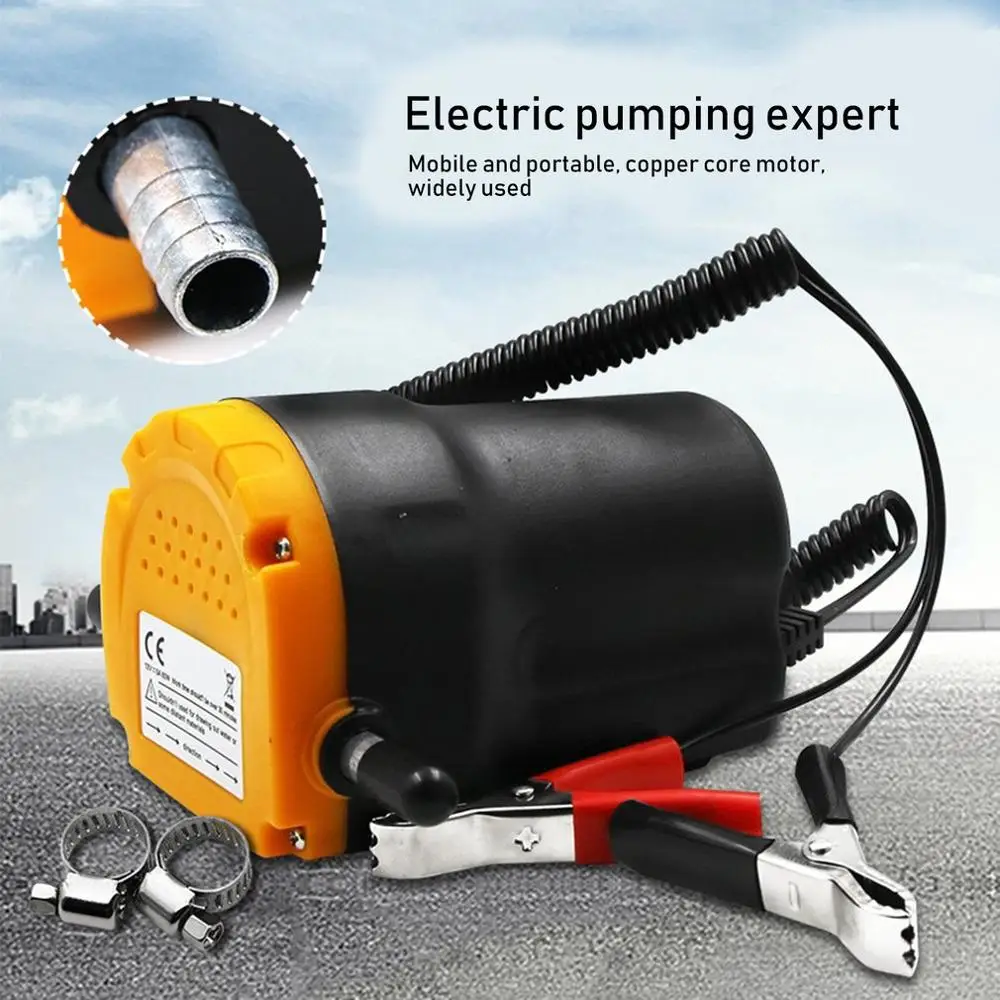 

12V/24V Fuel Engine Oil Diesel Extractor Electric Self-suction Transfer Change Pump Scavenge Suction for Car