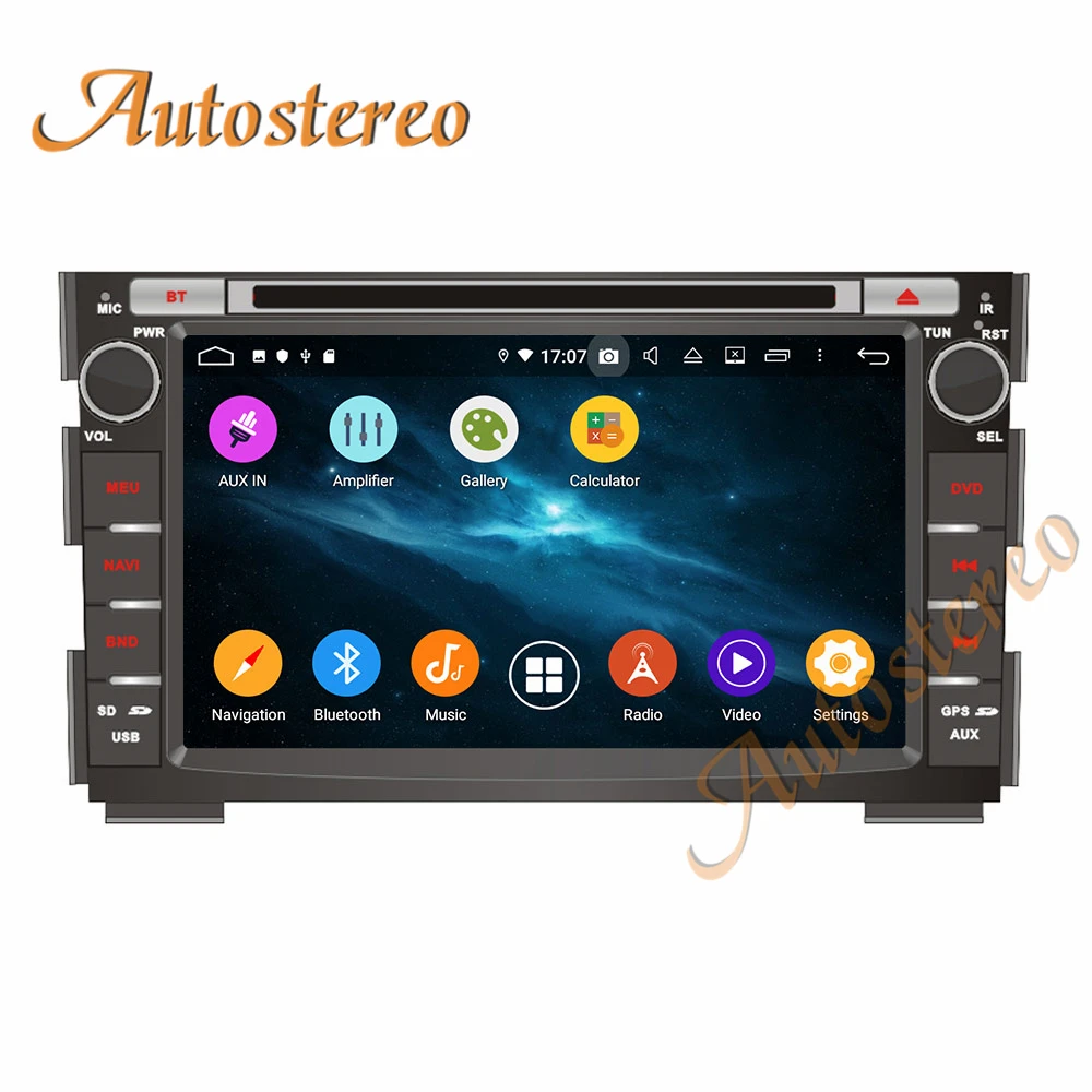 Автомобильный CD DVD-плеер Android 9 PX5/PX6 GPS-навигатор для KIA Ceed 2010-2012 автомобильный