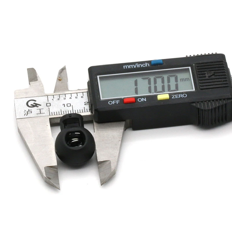 10 шт. разноцветные пластиковые шарики круглый шнур с замком пружинный