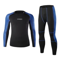 winter thermo underwear men long johns sets outdoor sports windproof polar fleece thermal suit quick dry functional tops pants