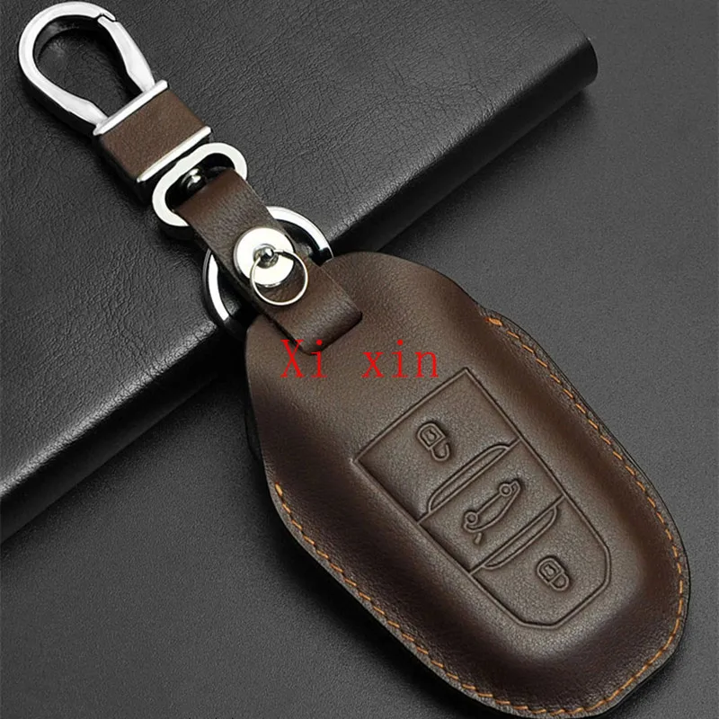 

Кожаный специальный чехол для автомобильного ключа для Peugeot 508l 408 5008 4008 3008 2008