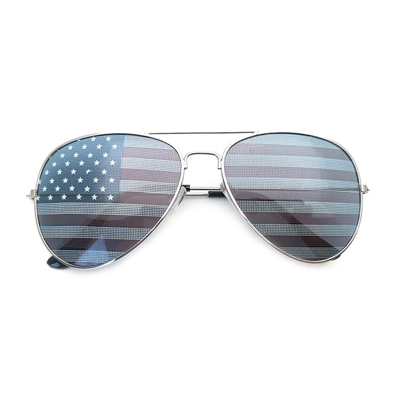 Солнцезащитные очки День Независимости Классические солнечные с флагом США