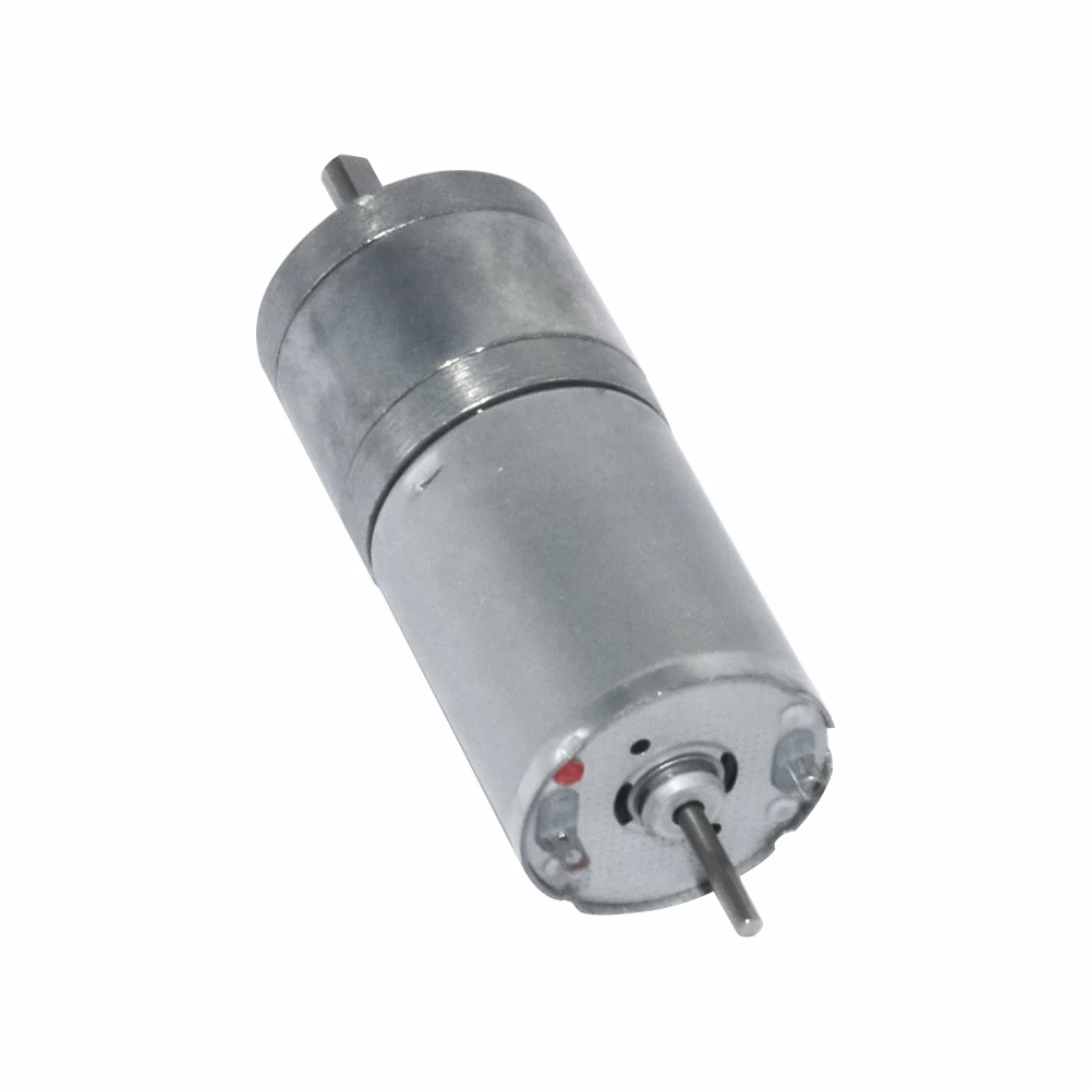 

25GA370D DC 12V 24V Gear Motor 10/15/25/35/60/80/130/150/300/600 RPM DC Brush Gear Motor Lengthening Shaft Installable Encoder