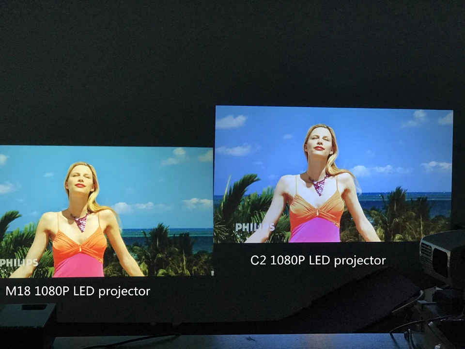 WZATCO C2 1920*1080P Full HD светодиодный проектор с 4D цифровым Keystone 6500 люмен Домашний кинотеатр портативный HDMI проектор СВЕТОДИОДНЫЙ Proyector