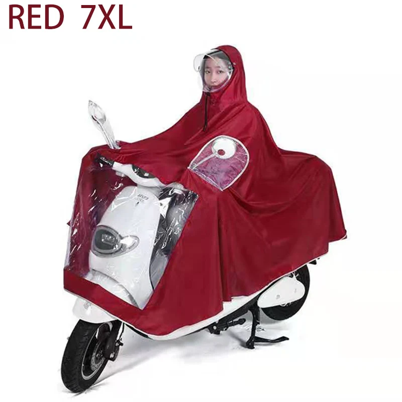 Wind Red 7XL Только Jime дождевик для мотоцикла, водонепроницаемый дождевик, дождевик для мотоцикла, дождевик для женщин, высокое качество, дождевик - Color: Wind Red 7XL