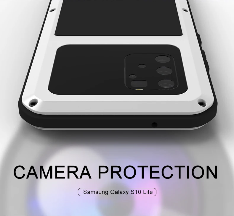 Оригинальный мощный чехол Love Mei для Samsung Galaxy S10 Lite 6 7 дюймов ударопрочный