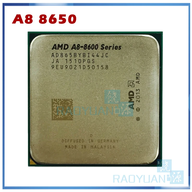 

AMD A8-Series A8-8650 A8 8650 3.2 GHz Quad-Core CPU Processor AD8650YBI44JC Socket FM2+