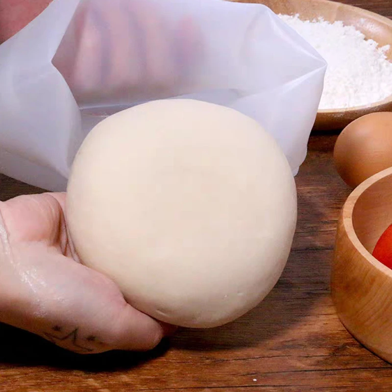

Kneading Noodle Non-stick Thickening Noodle Bag High Quality Edible Silicone Dough Processing Preservation Bag Mixer For Bread