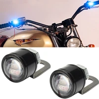 12v motorcycle eagle eye led lights colorful mirror flash strobe backup drl lights lamp for driving motorcycle accessories