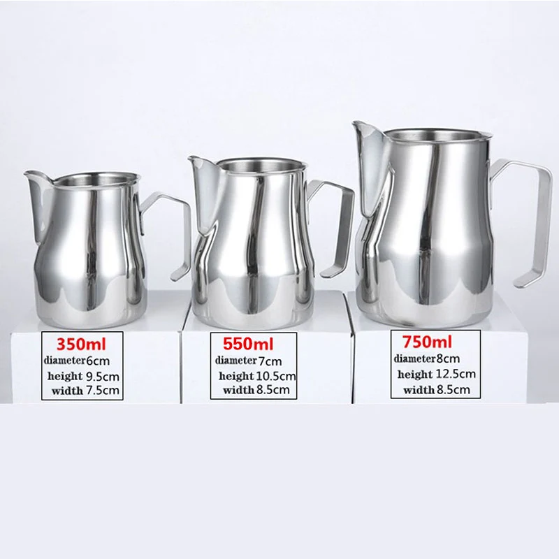 Кувшин для молока из нержавеющей стали с толстым кофе молочный пенообразователь