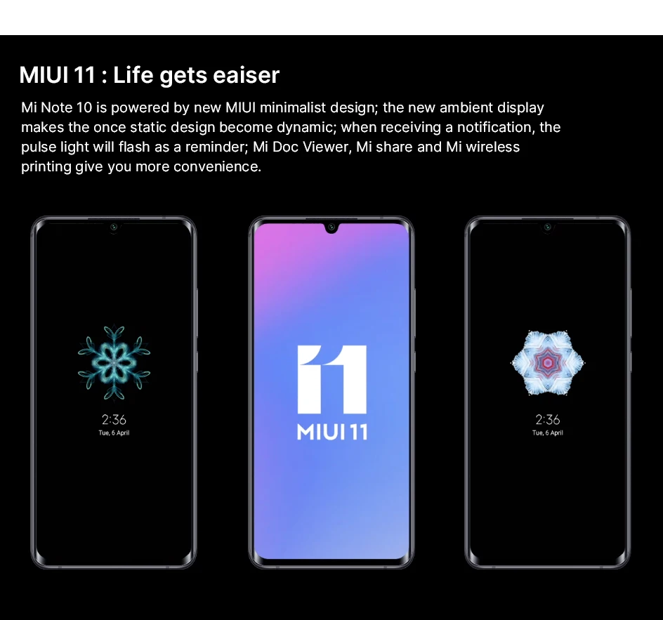 Xiaomi Mi Note 10 CC9 pro Глобальная версия108MP камера 6GB 128GB Snapdragon 730G Celluar NFC 5260mAh 30W FastCharge