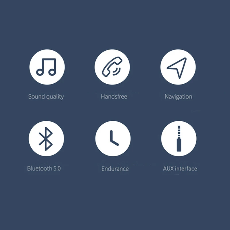 Bluetooth 5 0 приемник Aux аудио музыкальный передатчик для наушников 3 мм разъем