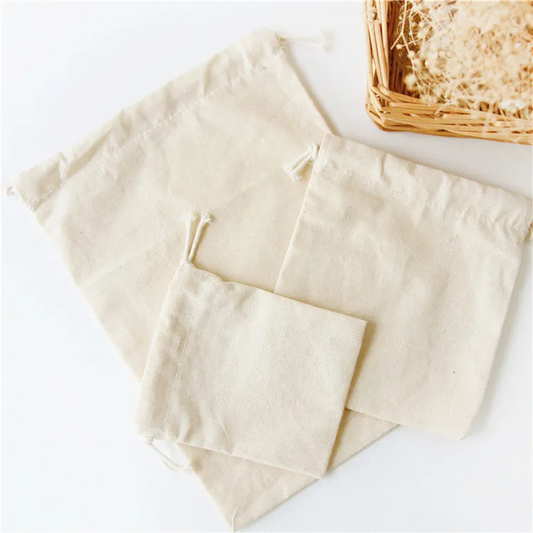 2020 новая многоразовая Хлопковая сумка для покупок на шнурке женщин и мужчин