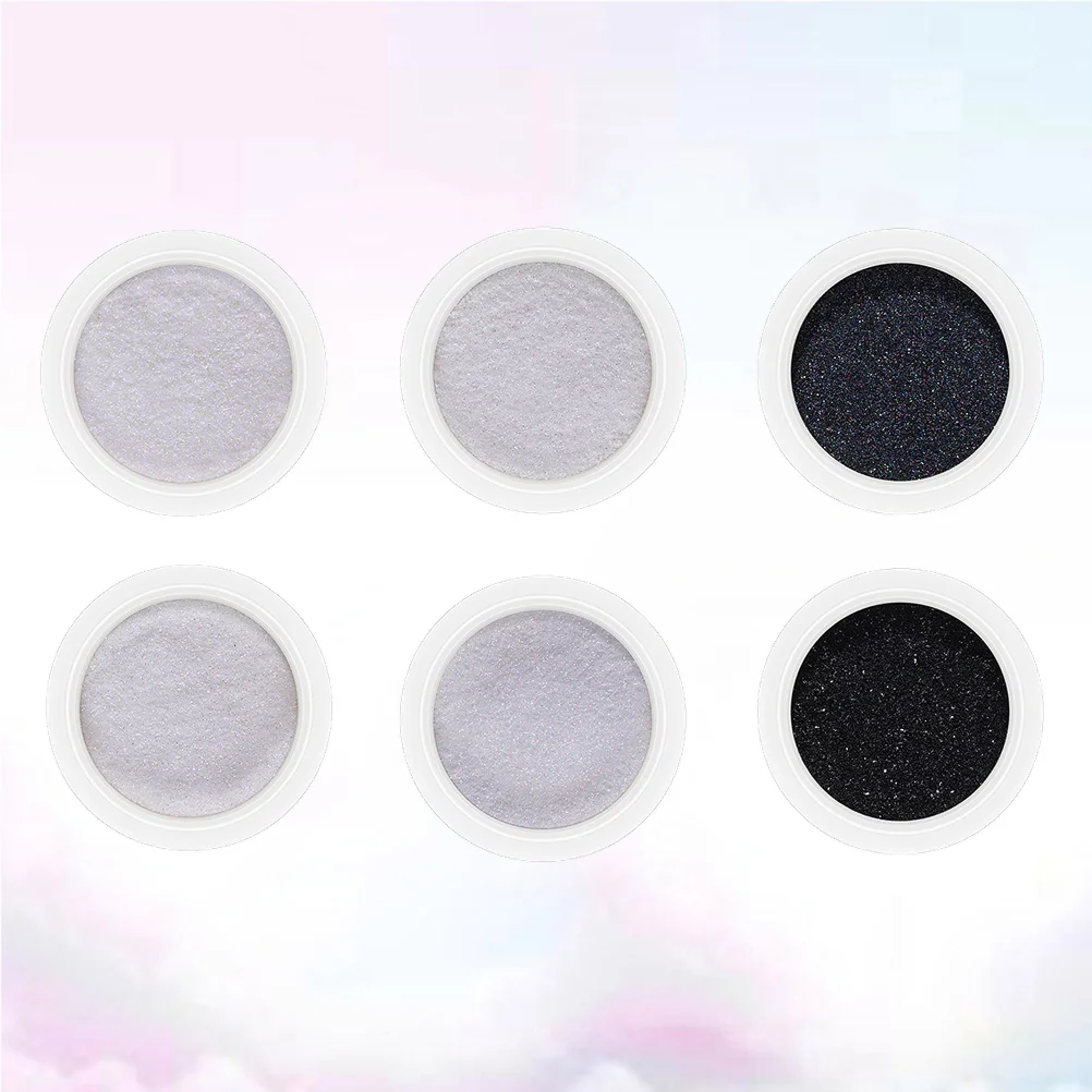 

6 шт., пудра для дизайна ногтей