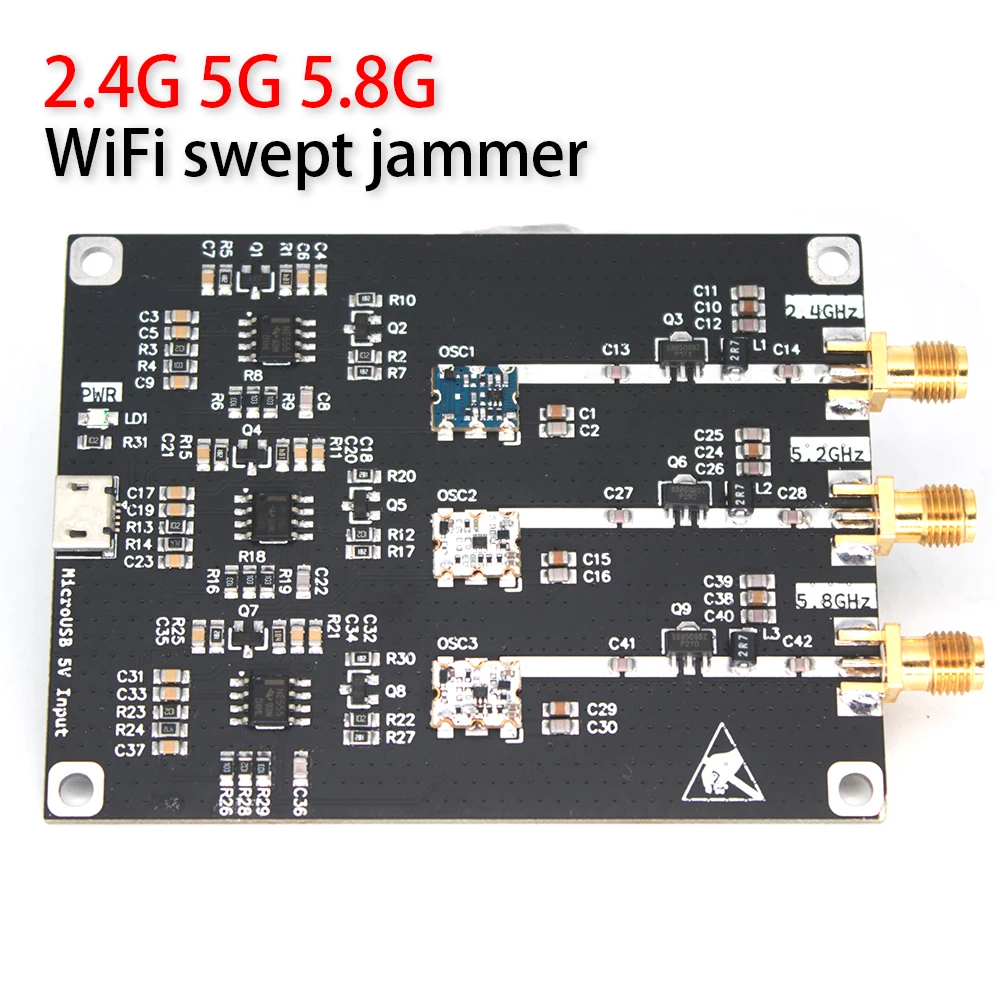 Dykbcells 3 в 1 2 4G 5 2G 8G Wi-Fi глушитель экран 4 ГГц раньше 8 Bluetooth предотвращение сигнала