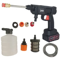 30bar 10000mah cordless high pressure washer spray water gun car wash pressure water nozzle for makita 18v battery
