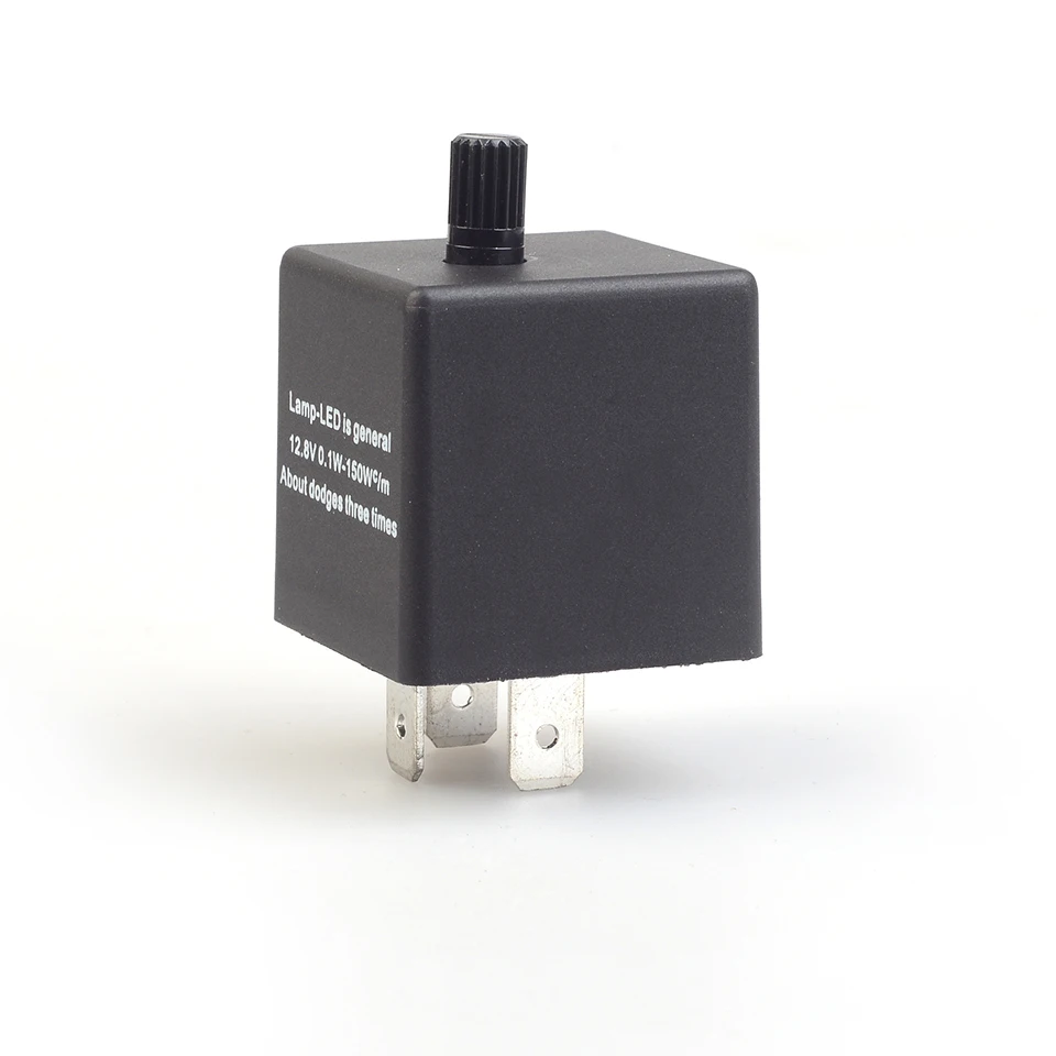 3 контактный светодиодный мигалка реле сигнала поворота мотоцикла регулируемый