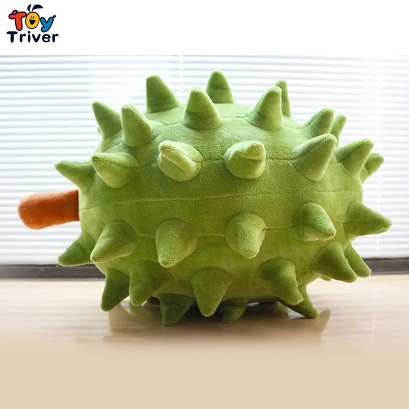 Kawaii Durian плюшевые игрушки с фруктами тройник мягкая кукла подушка диван декор для