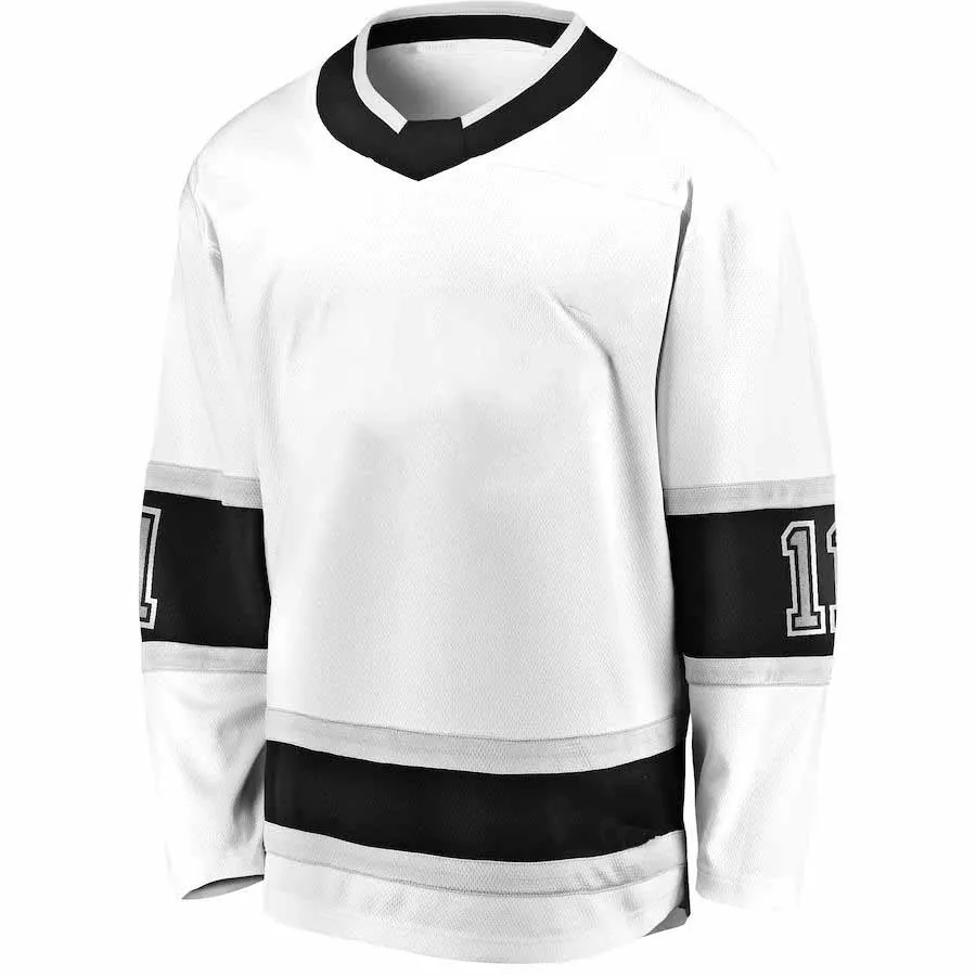 

Men's Stitch America Hockey Jersey Los Angeles Ice Fans Jerseys Quic Dought Kopita Gretzk Carte Customized Jersey