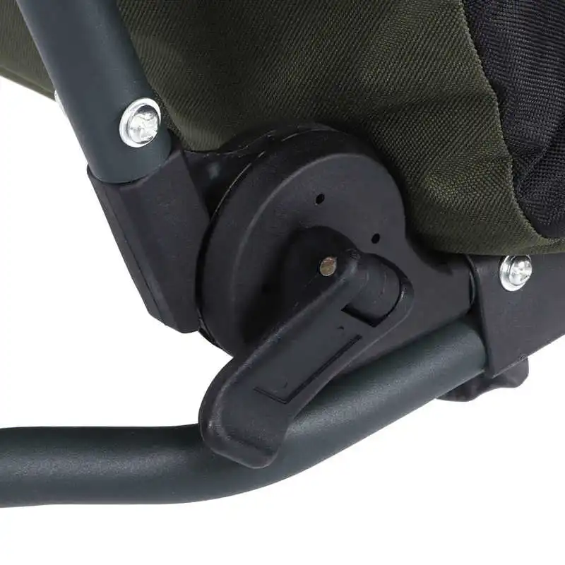 Уличный складной стул с высокой нагрузкой качественный Утюг + ткань Оксфорд