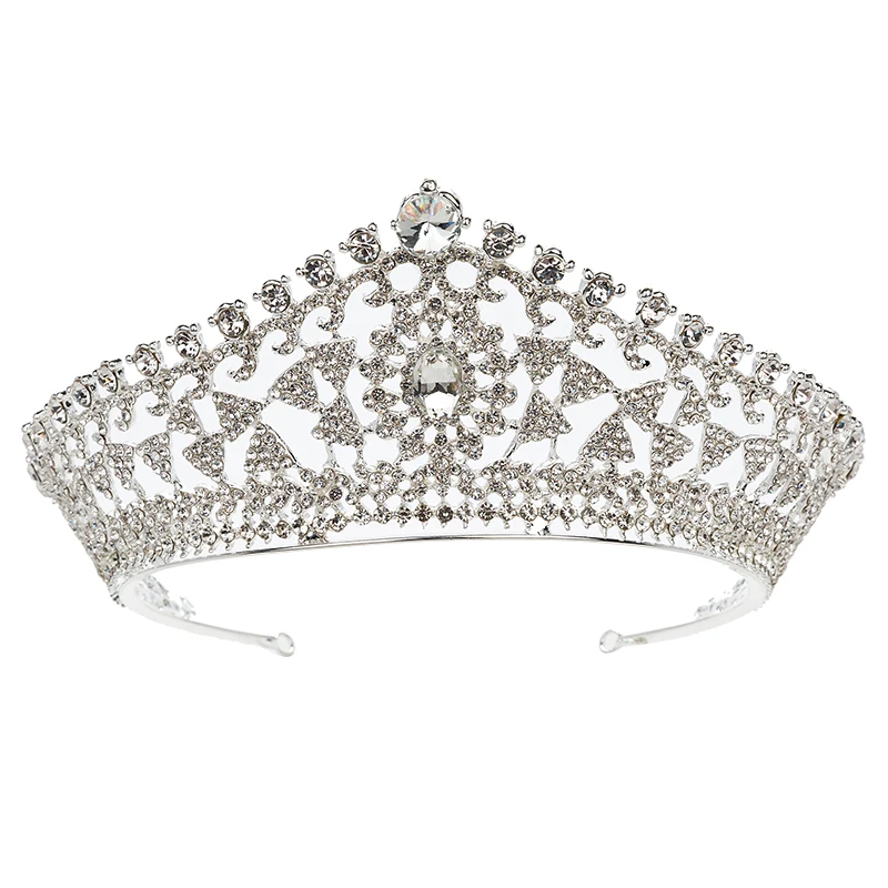 

Tiaras and Crown HADIYANA Gorgeous Fashion Wedding Hair Accessories Bridal Headband Party Brithday BCY8959 Corona Princesa
