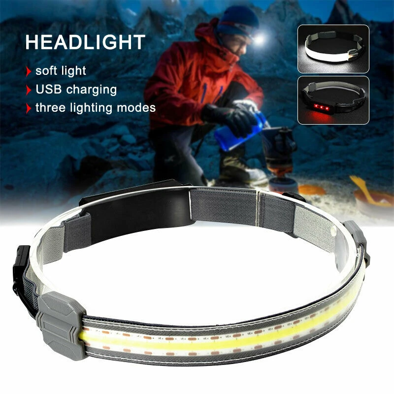 Головной фонарь с монолитным блоком светодиосветодиодный 3 режима | Лампы и