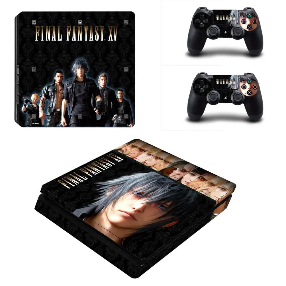 Final Fantasy PS4 тонкий Стикеры s Play station 4 кожи наклейки для Игровые приставки Slim консоли