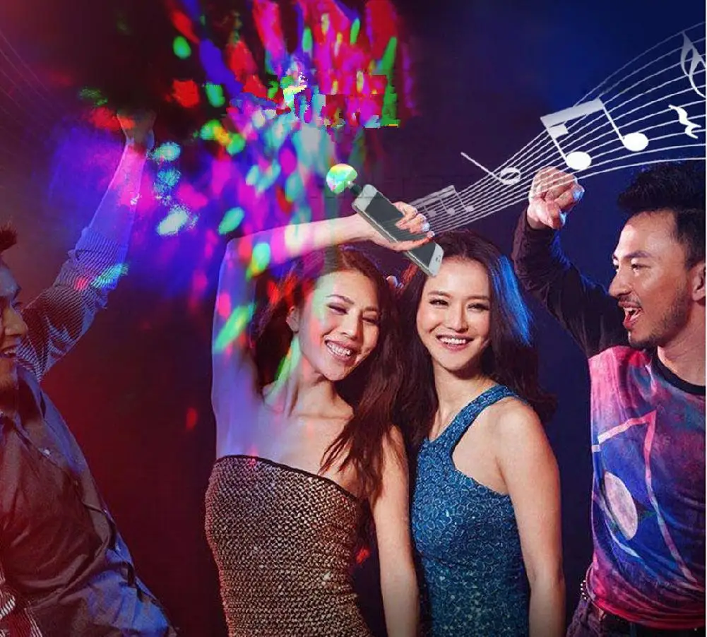 USB светодиодный сценический светильник для дискотеки портативный семейный