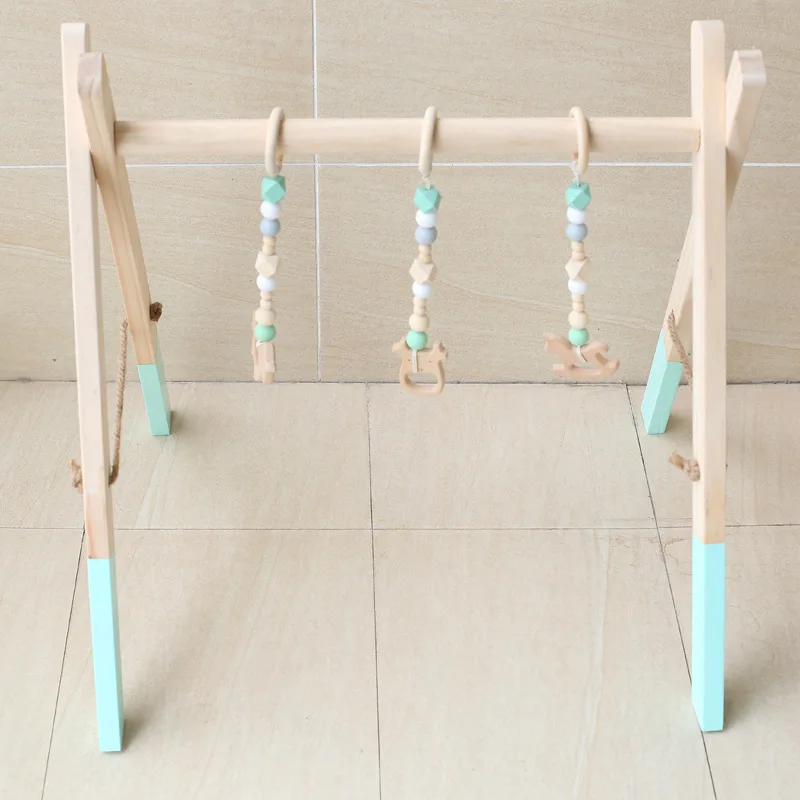 Скандинавский новорожденный детский спортивный деревянный игровой для