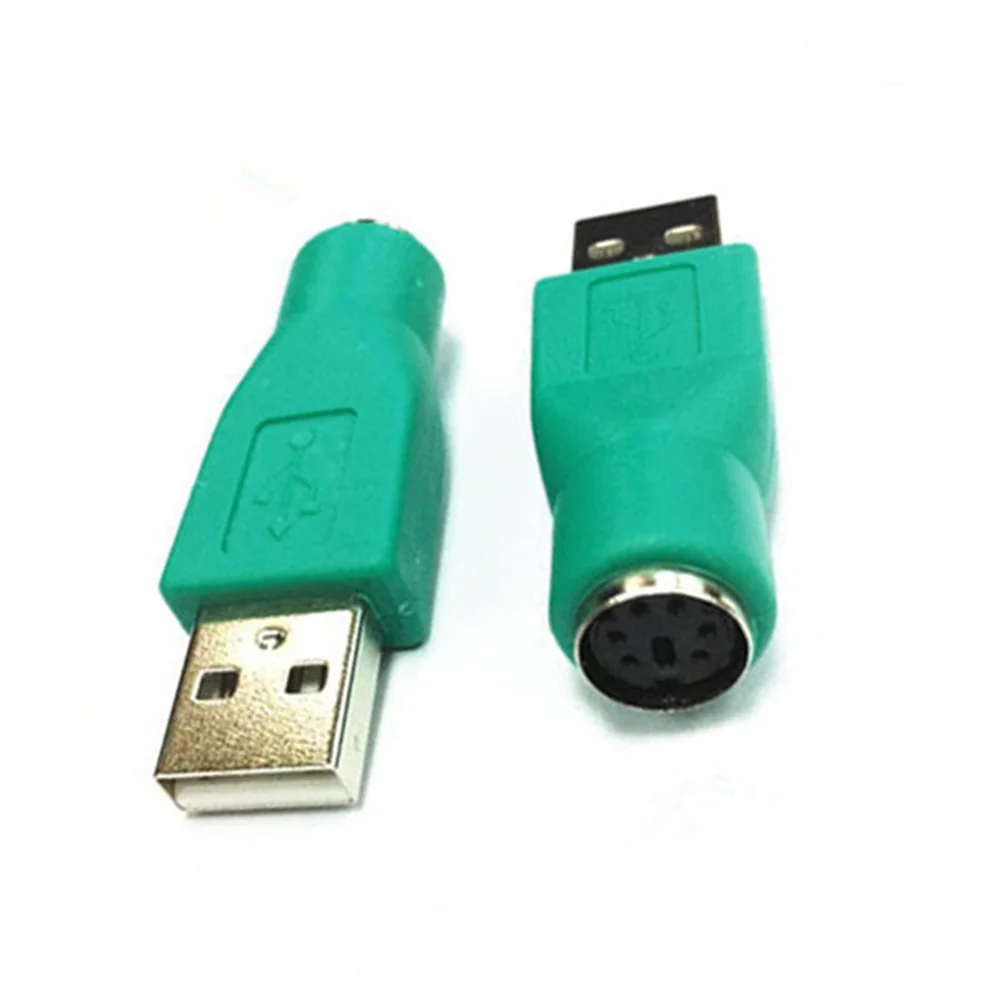Переходник PS2 Мама-папа USB типа А для клавиатуры | Электроника