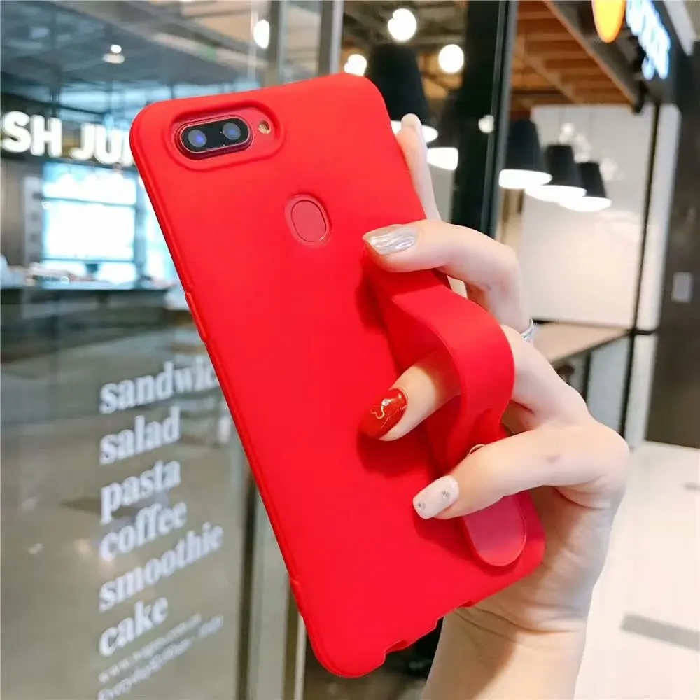 Soft Silicone Case For Xiaomi MI 10 Pro CC9E Note Redmi 9 Max 9s K20 K30 7 7S 8 8A 7A A3 Wrist strap stand Cover | Мобильные